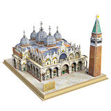 CubicFun National Geographic San Marco Meydanı 3D Puzzle 107 Parç