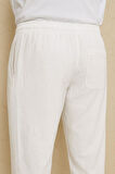 Erkek Keten Bol Kesim Rahat Kalıp Pantolon