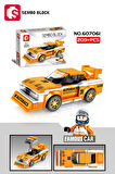 Sembo Block Nissan KY910 Bluebird Yarış Arabası 209 Parça yapı blokları Lego ile uyumlu (607061)