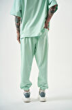 Erkek Basic Jogger Eşofman Altı Su Yeşili