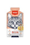 Wanpy Kediler Için Somon & Ton Balığı Eti Çorbası 50 Grx12 Adet