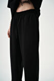 Erkek Basic Baggy Eşofman Altı Siyah