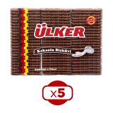 Ülker Pötibör Bisküvi Kakaolu 450 Gr x 5 Adet