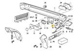 BMW E34 ARKA TAMPON AYAĞI OEM NO 51121944543