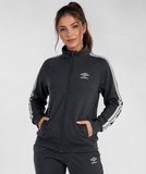UMBRO Modal Kumaş Kadın Siyah Fermuarlı Spor Sweatshirt VC0064