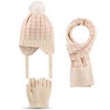 Kitti K25170-04 4-8 Yaş Kız Çocuk 3'lü Takım