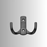 Noktalı Metal Askı Şık Portmanto Askılık Dolap Mobilya Askısı (vidalar Dahil)(10 ADET )