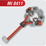 MI0411 12V KÖMÜR YUVASI HYUNDAI MITSUBISHI MAZDA KIA RENAULT CLIO 1.5 4,5X12X17,5 MITSUBISHI TİPİ