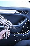 Elektrikli Araç Süpürgesi Kablosuz Şarjlı Mini El Süpürgesi Yüksek Çekim Gücü Üflemeli Oto Vakum