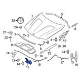 MOTOR KAPUT KİLİDİ ALT ŞALTERSİZ F25/F26 51237224883
