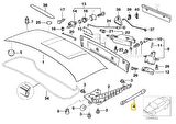 BMW Z3 FROW BAGAJ AMORTİSÖRÜ 750N 51248410755