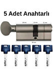 Multlock MTL600 5 Anahtarlı Interactive Yüksek Güvenli Tuzaklı Çelik Takviyeli Mandallı Barel