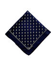 100% Pamuklu Çapa Desenli Bandana Kare Pamuklu Kumaş