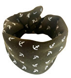 100% Pamuklu Çapa Desenli Bandana Kare Pamuklu Kumaş