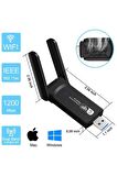 Vothoon Dual Band USB 3.0 Adaptör Kablosuz Wi-Fi Alıcı Ac1200 Mbp