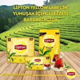 Lipton Yellow Label Demlik Poşet Siyah Çay 100'lü 
