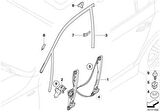 BMW E87 CAM KRİKOSU ÖN SAĞ MOTORSUZ 1996-00 51337138466