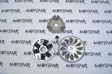 50918P HONDA SPACY RKS SPONTİNİ 110 ÖN DEVRİYAJ KOMPLE SOĞUTMA FANI DAHİL