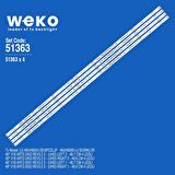 WKSET-6363 35632-2 33-2 34-2 35-2 49 V16 ART3 2452/2453/2552/2553 97,7 CM BİRLEŞTİRİLMİŞ LED KODU 4 ADET LED BAR