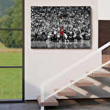 Michael Jordan Üçlük Şutu Kanvas Tablo-5139