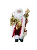 YILBAŞI FİGÜR NOEL BABA (KIRMIZI-BEYAZ) 30CM