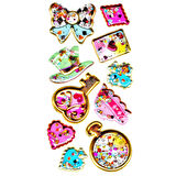 Sticker Kabartmalı Stiker Defter, Planlayıcı Etiket (pullu-805) - 17X9 cm - Anahtar Saat Şans