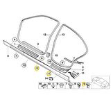BMW KAPI EŞİK KAPLAMA KLİPSİ 5 ADET 51471840960