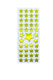 Sticker Kabartmalı Stiker Defter, Planlayıcı Etiket Sarı Yıldız (cb378) 16x7 cm