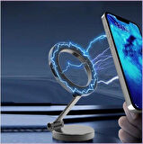 Coofbe Açı Yükseklik Ayarlı Magsafe Masaüstü Telefon Stand Ve Torpido Üzeri Araç İçi Telefon Tutucu
