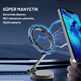 Coofbe Açı Yükseklik Ayarlı Magsafe Masaüstü Telefon Stand Ve Torpido Üzeri Araç İçi Telefon Tutucu
