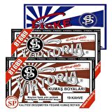 Viktoria Kumaş Boyası 19 Kahve Rengi 2Pk+Fiske Sabitleme 1Pk