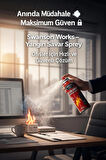 Swanson Works Yangın Savar Sprey 500 ml – Portatif,Hızlı,Etkili,Taşınabilir Yangın Söndürücü Köpük