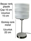 Wave Abajur E27 Ampul Hediyeli