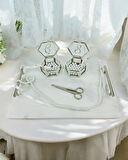 Gümüş Mermer Söz Tepsisi ve Damat Kahve Fincan Tepsisi