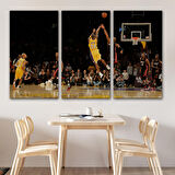 Kobe Bryant Los Angeles Lakers Kanvas Tablo / Black Mamba-5157