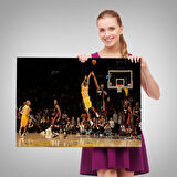 Kobe Bryant Los Angeles Lakers Kanvas Tablo / Black Mamba-5157