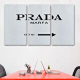 Prada Marfa Kanvas Tablo-5159