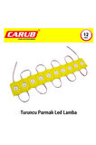 CARUB BR0409946 LAMBA PARMAK 12V MERCEKLi 1 SET 10 ADET ORANGE