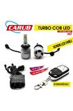 Xenon Led Turbo 12v Fanlı C.o.b H7 Kumandalı