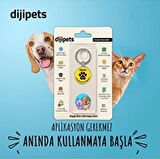 MVG Store Dijipets Pembe Pati Dostu Akıllı Tasma Dijital Künye Ve Konum Bilgisi (Kayıp İlanı Vermeye Son)