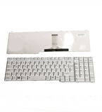 Toshiba Qosmio X500-140 Klavye Gümüş Türkçe Gri