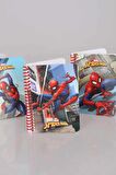 LİSANSLI SPIDERMAN ÇİZGİLİ NOT DEFTERİ / BLOKNOT 80 YAPRAK