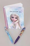 LİSANSLI ELSA FROZEN ÇİZGİLİ NOT DEFTERİ VE VERSATİL UÇLU KALEM 0.7 mm 2'LİSİ 