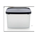 Tupperware Modüler 2.6 Lt Kuruyemiş Bakliyat Çok Amaçlı Kutu Siyah Kapaklı