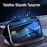 Coofbe 2in1 Torpido Üstü Araç Telefon Tutucu Ve Araç Park Numaratör  Kaymaz Taban Araç Telefon Tutucu