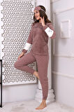 Fwn 3012 Peluş Welsoft Polar Kışlık Yumoş Kadın Pijama Takımı