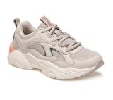 Lumberjack DAKOTA Kalın Taban Kadın Günlük Spor Sneakers Ayakkabı Beyaz-Turuncu