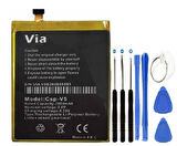 CASPER VİA V5 PİL BATARYA VE TAMİR SETİ