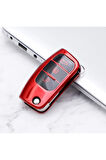 Kuga Lüx Anahtar Kılıfı Kırmızı Renk