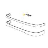 BMW E30 ÖN SPOYLER KLİPSİ 5 ADET OEM NO 51711945568